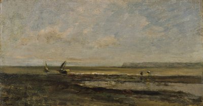 Beach Scene by Charles Francois Daubigny
